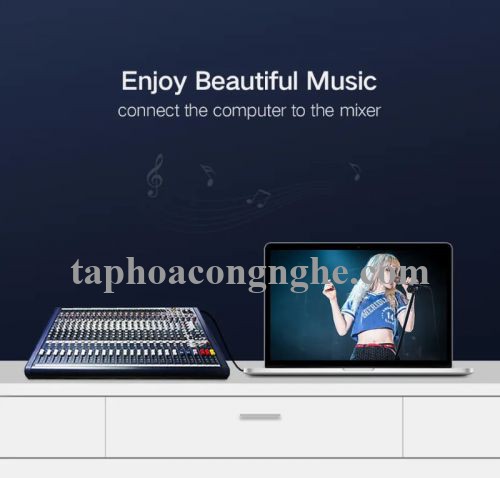 Ugreen 40798 15M Màu Đen Cáp âm thanh 2 đầu 6.5mm dương sang 3.5mm dương cao cấp AV126 30040798